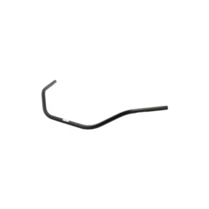 1" Dirty Bar Handlebar Non-Dimpled 3-Hole Black Powder Coated 1"
