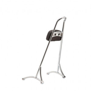 Burly Brand korkea sissybar selkänojalla – Sportster 1996–2003, kromi