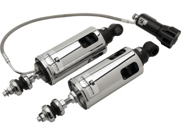 Progressive Suspension 422 Series – takaiskunvaimentimet etäsäädöllä, kromi