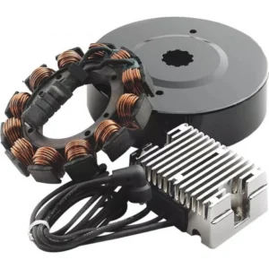 Spyke 32 ampeerin High Output latausjärjestelmä – mustalla regulaattorilla 70-99