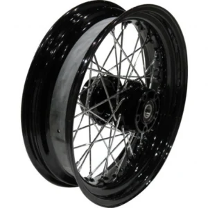 OEM Style 40-Spoke Takavanne – 17" x 4,50", Musta, Non-ABS