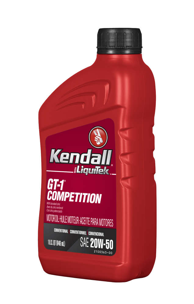 Kendall GT-1 Competition with LiquiTek 20W-50 – 0,946 l Moottoriöljy