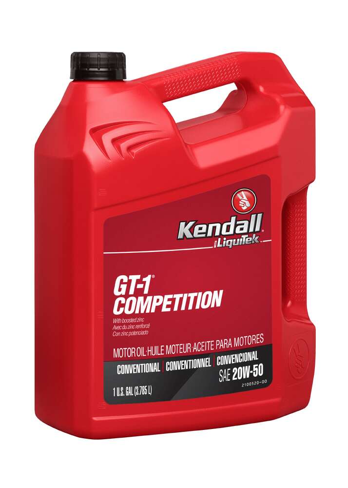 Kendall GT-1 Competition with LiquiTek 20W-50 – 3,785 l Moottoriöljy